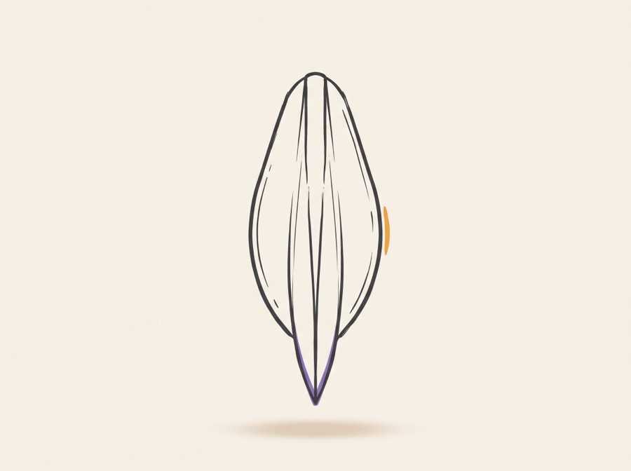 Convex grind cross-section